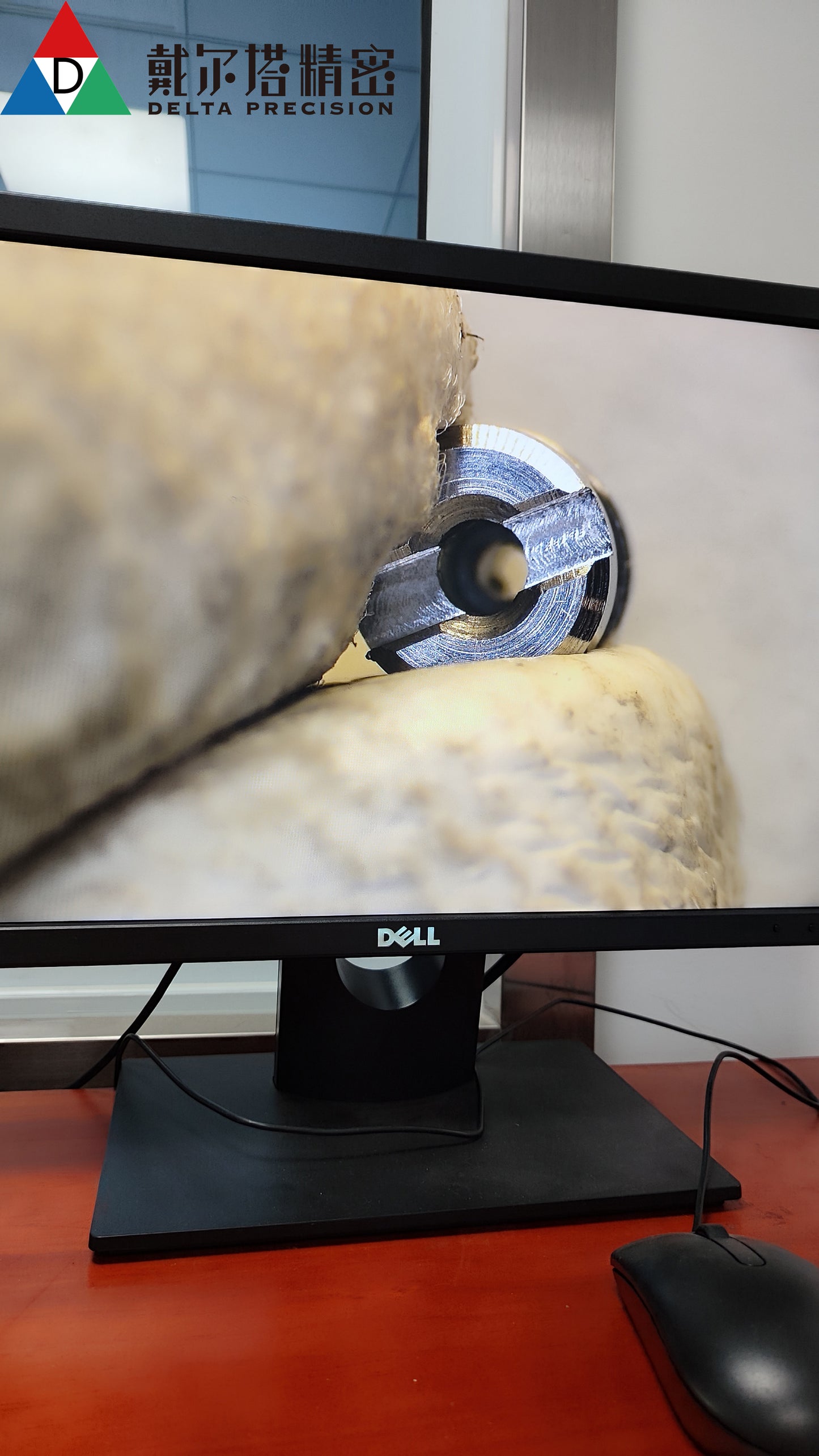 Customized core machining steel small parts from Delta Precision