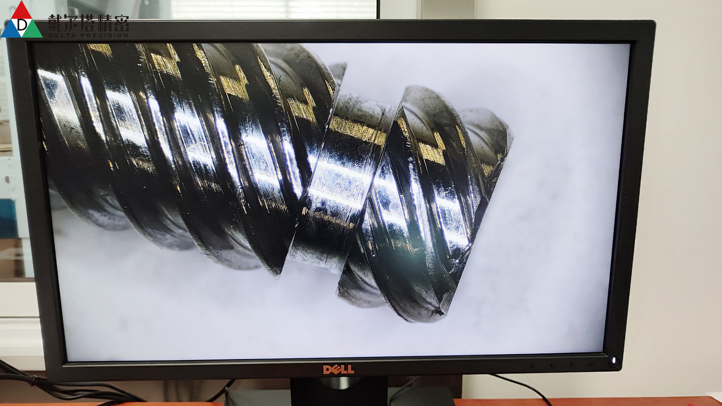 Customized CNC machining lead screw from Delta precision