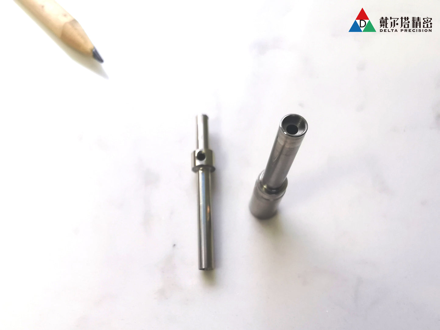 Customized CNC machining hydraulic valve or nozzle from Delta precision