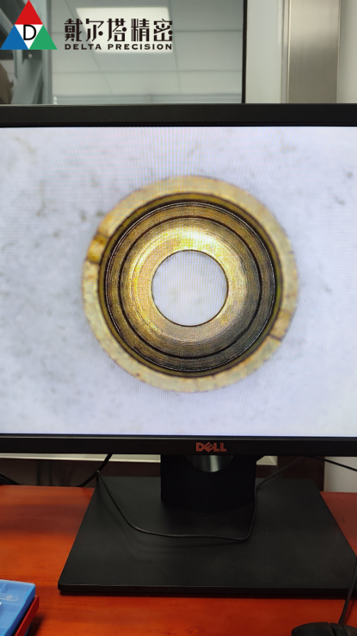 Customized CNC core machining steel small parts from Delta precision