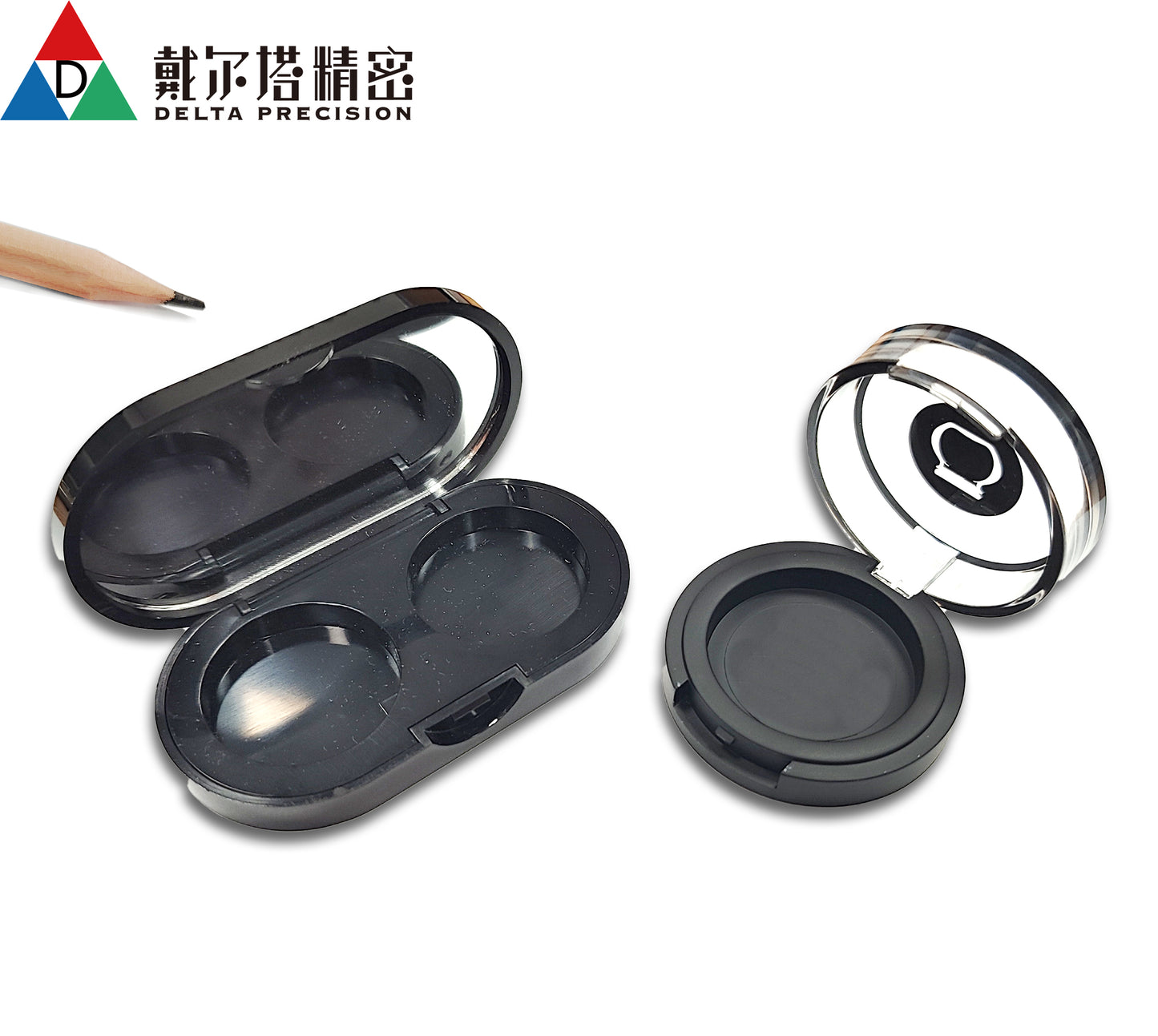 Customized injection molding cosmetic cushion power box from Delta precision