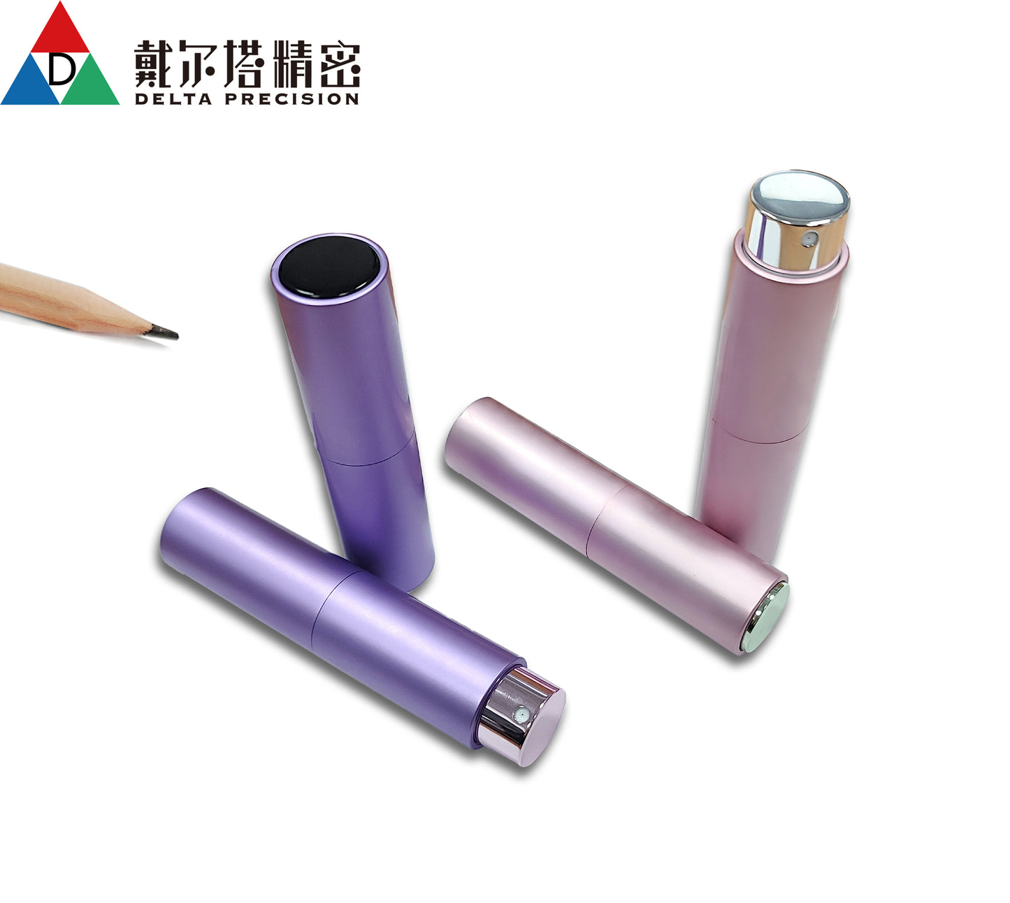 Customized precision injection molding cosmetic powder box from Delta precision