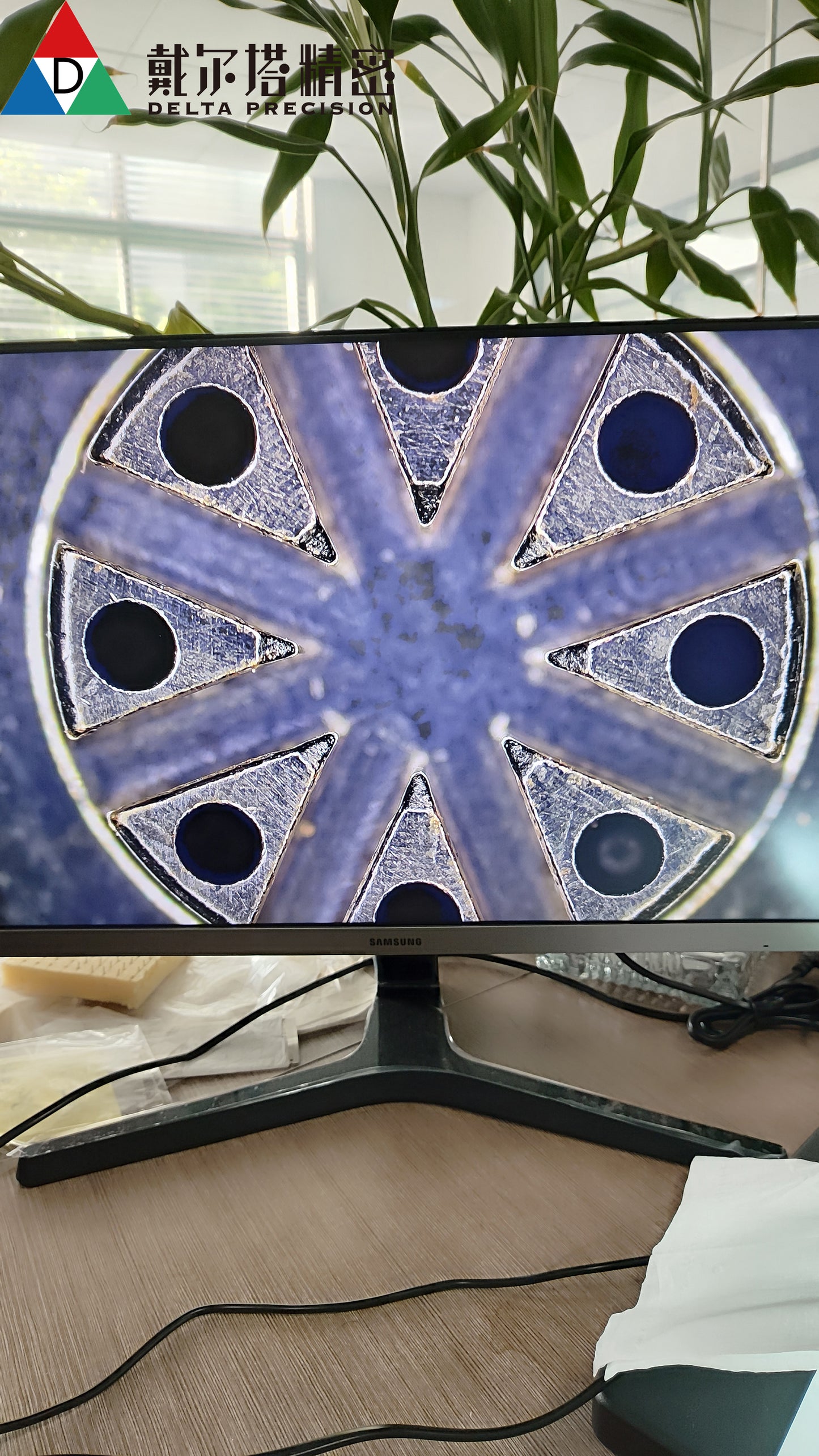 Customized core machining steel small parts from Delta precision