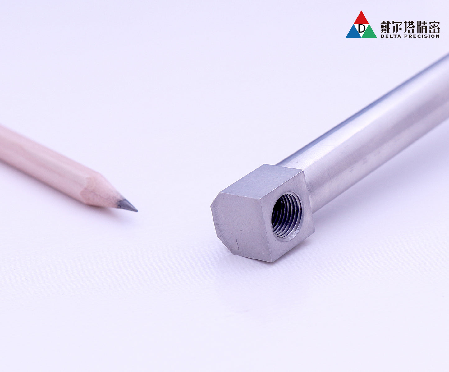 Customized CNC turn-milling machining nozzle from Delta precision