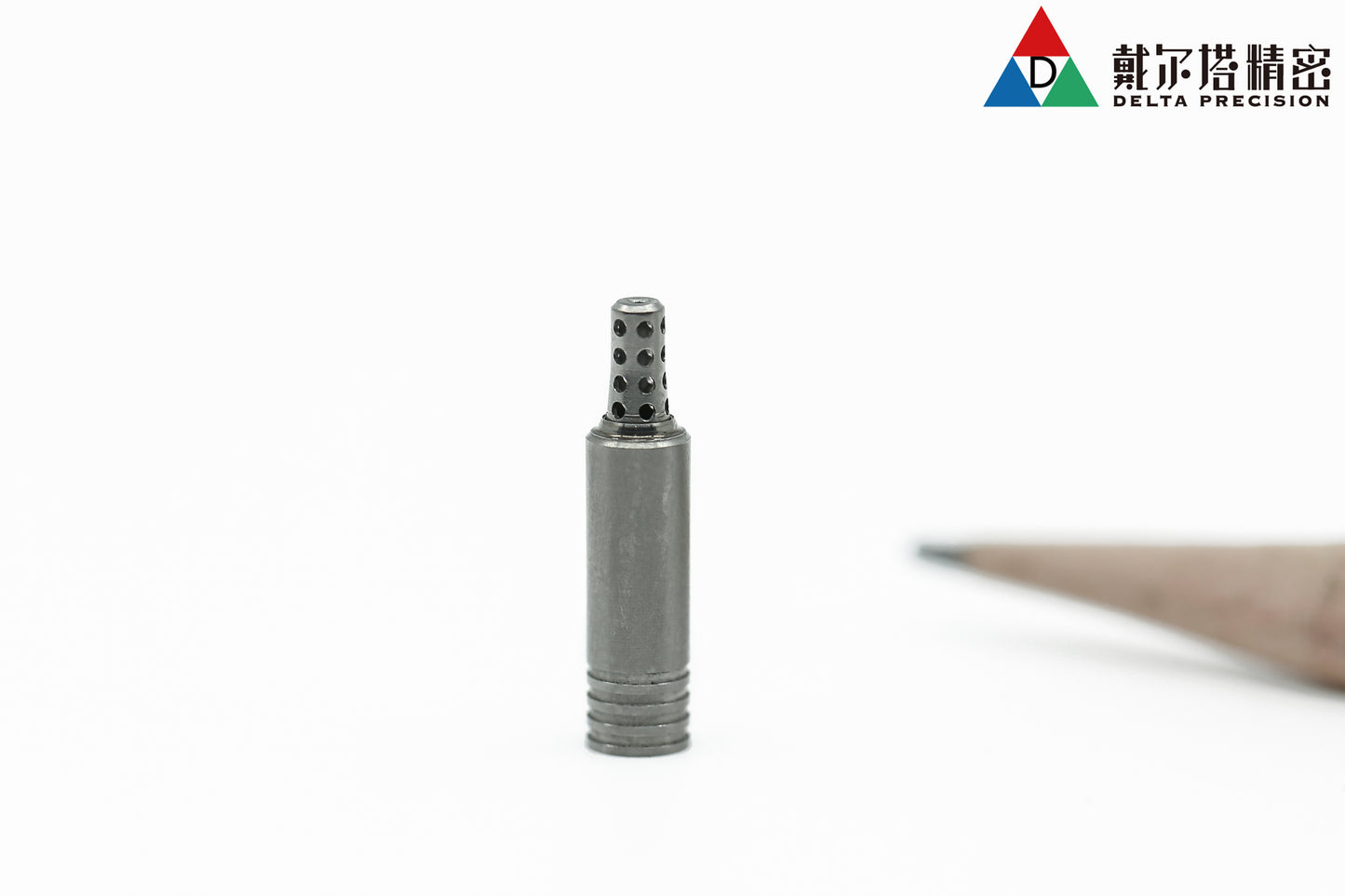 Customized CNC lathing machining steel small parts from Delta precision