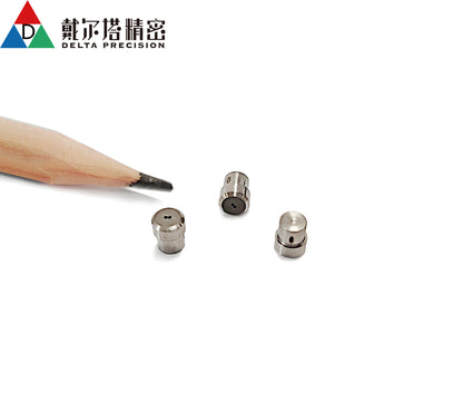 Customized CNC turn-milling machining small hole parts from Delta presicion