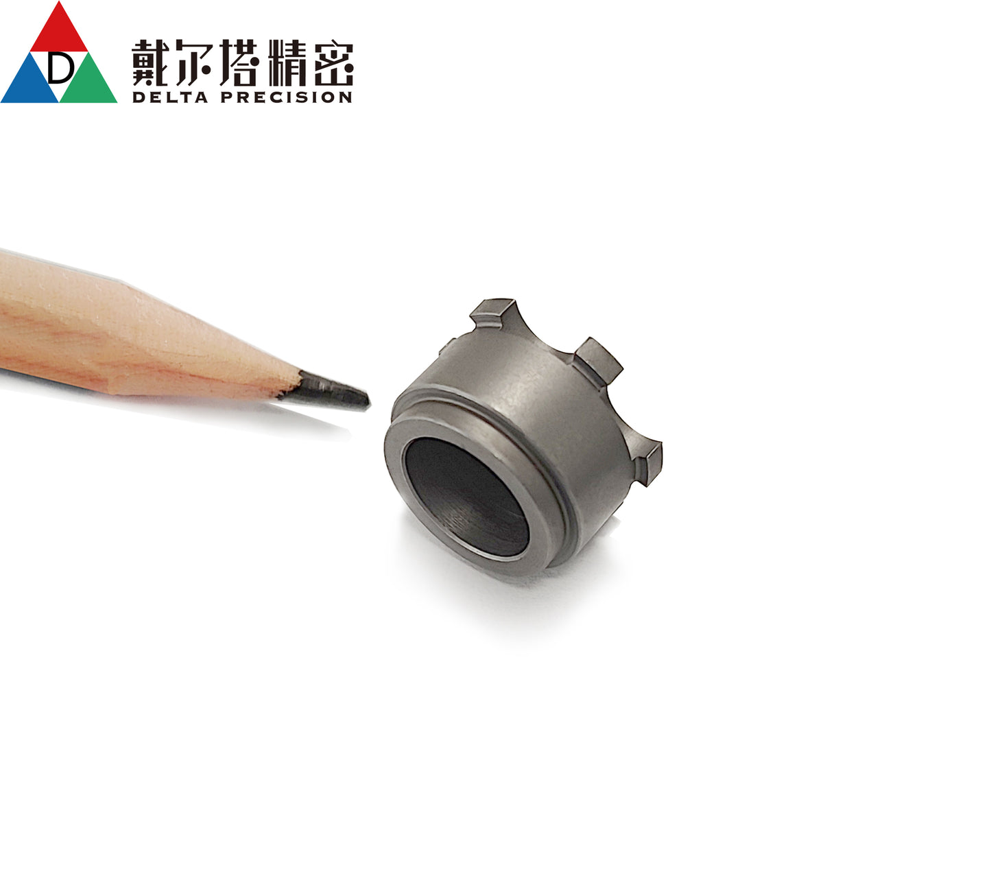 Customized CNC turn-milling machining steel small parts from Delta Precision