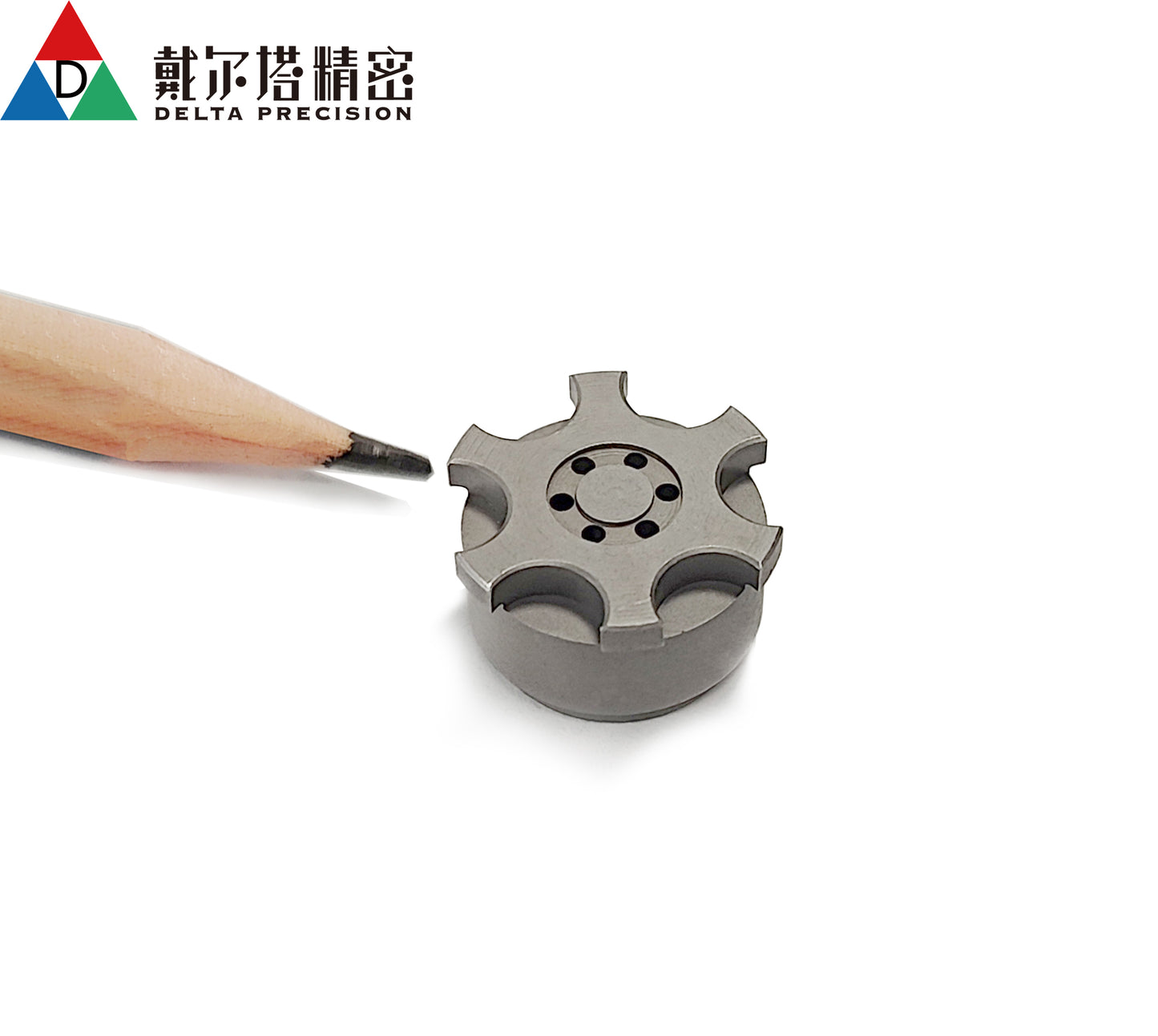 Customized CNC turn-milling machining steel small parts from Delta Precision