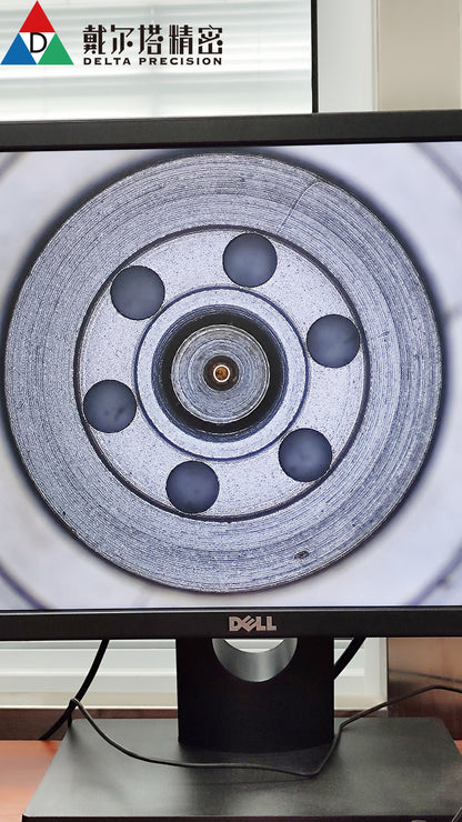 Customized CNC turn-milling machining steel small parts from Delta Precision