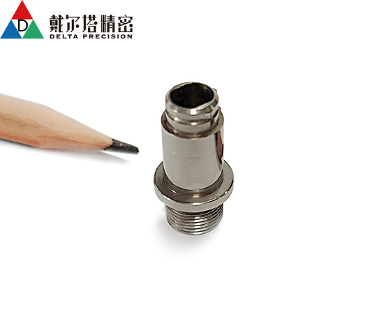 Customized CNC turn-milling machining steel small parts from Delta precision