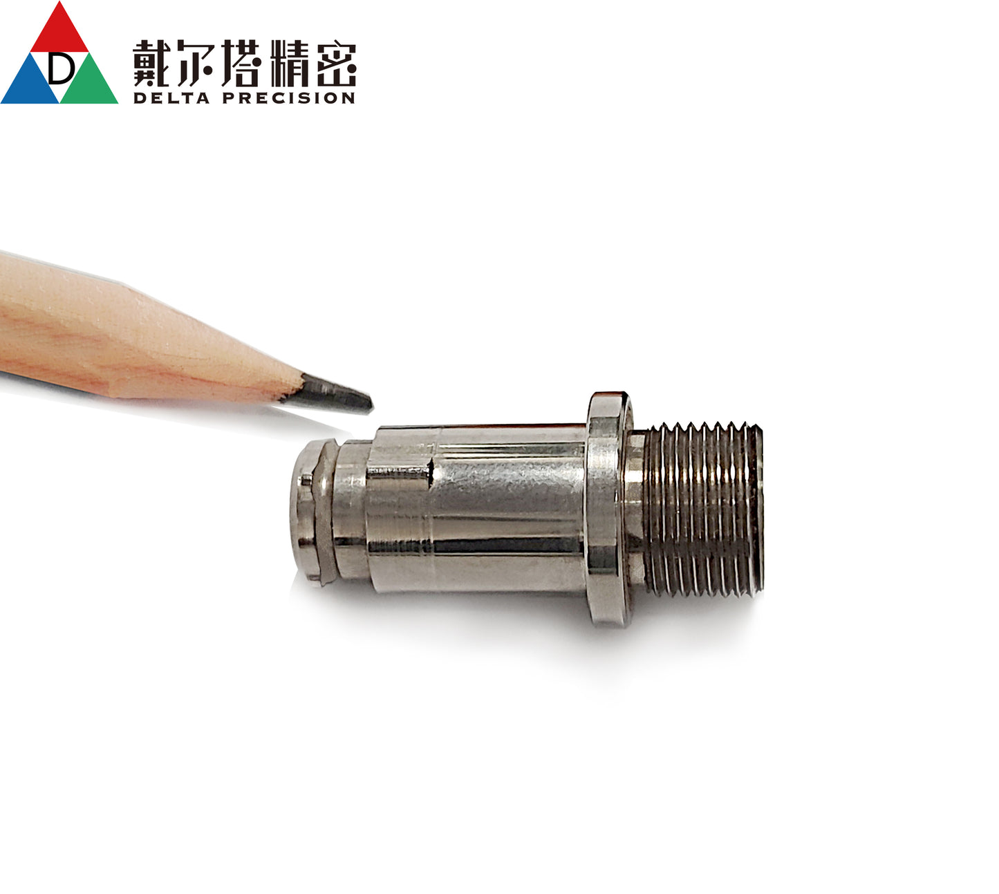 Customized CNC turn-milling machining steel small parts from Delta precision
