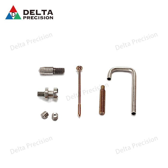 Valve machining components