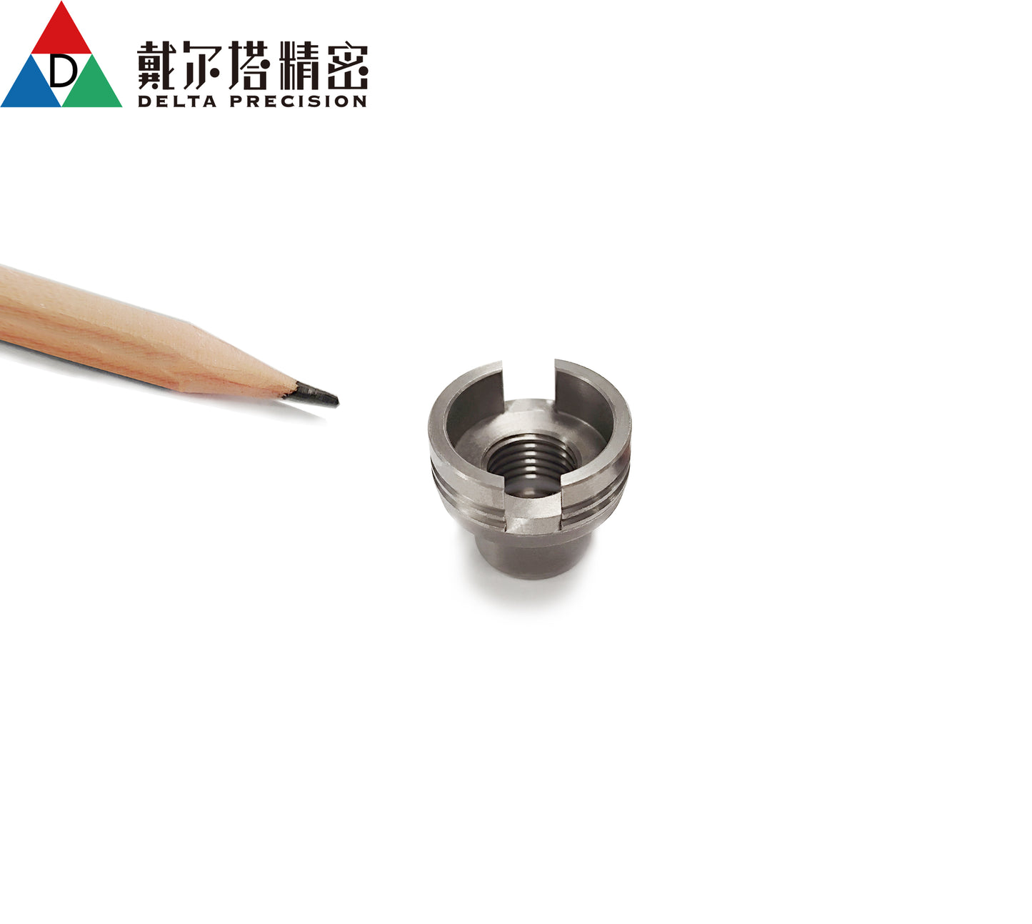 Customized CNC turn-milling machining steel small parts from Delta precision