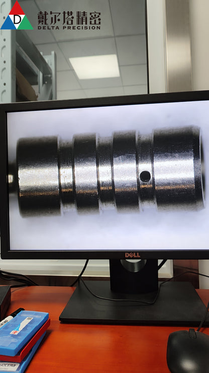 Customized CNC turn-milling machining steel small parts from Delta precision