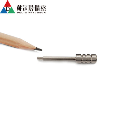 Customized CNC turn-milling machining steel small parts from Delta precision