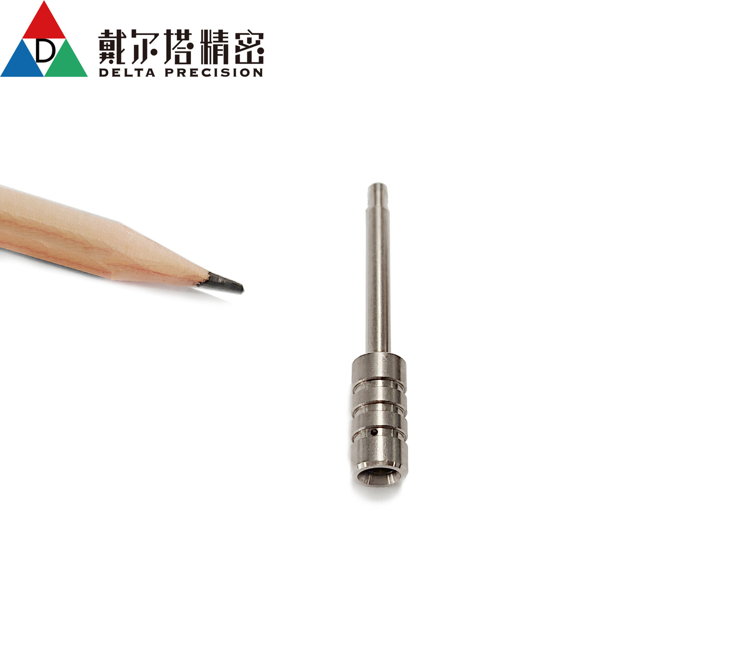 Customized CNC turn-milling machining steel small parts from Delta precision