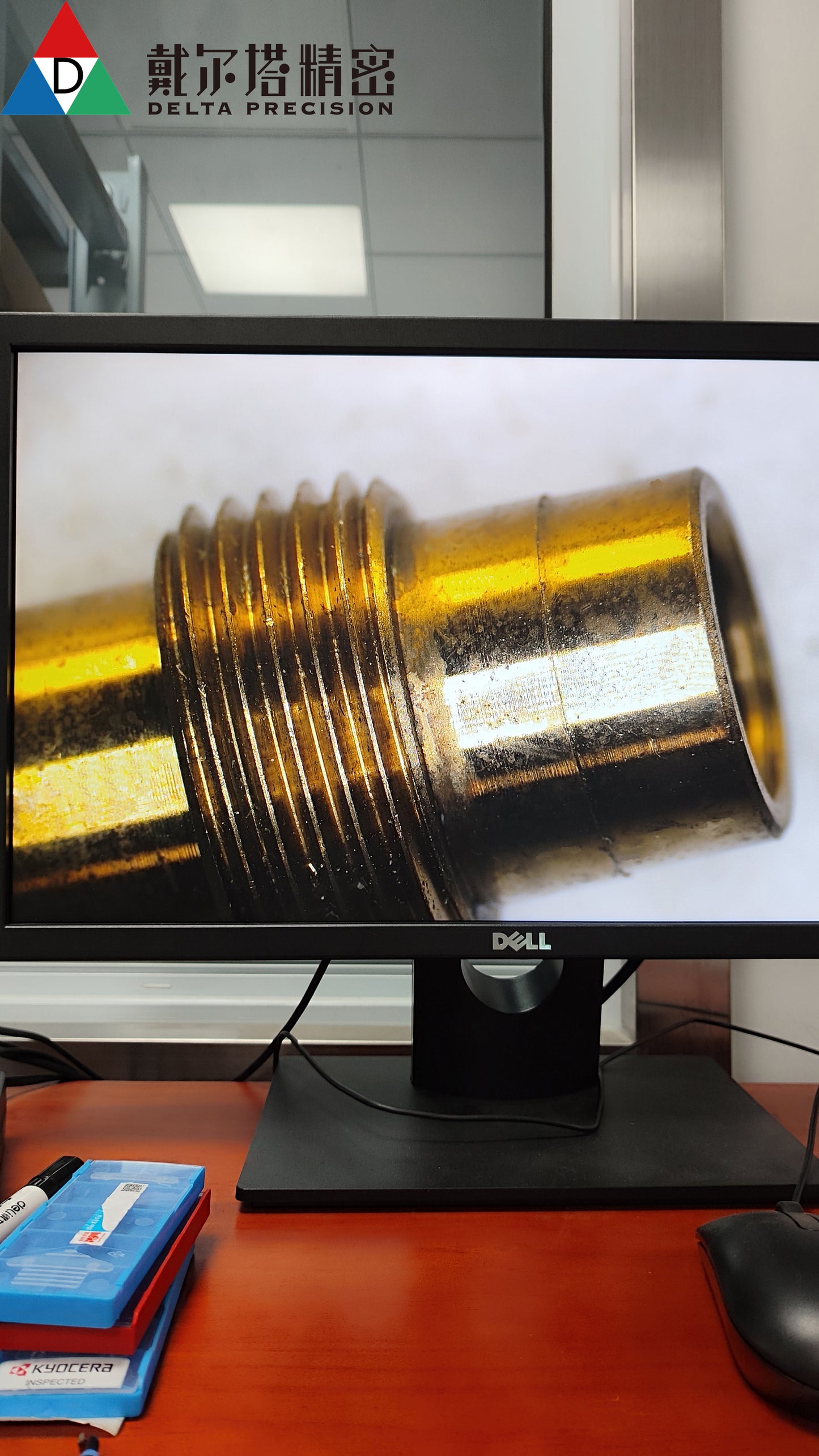 Customized CNC lathing high precision part from Delta precision