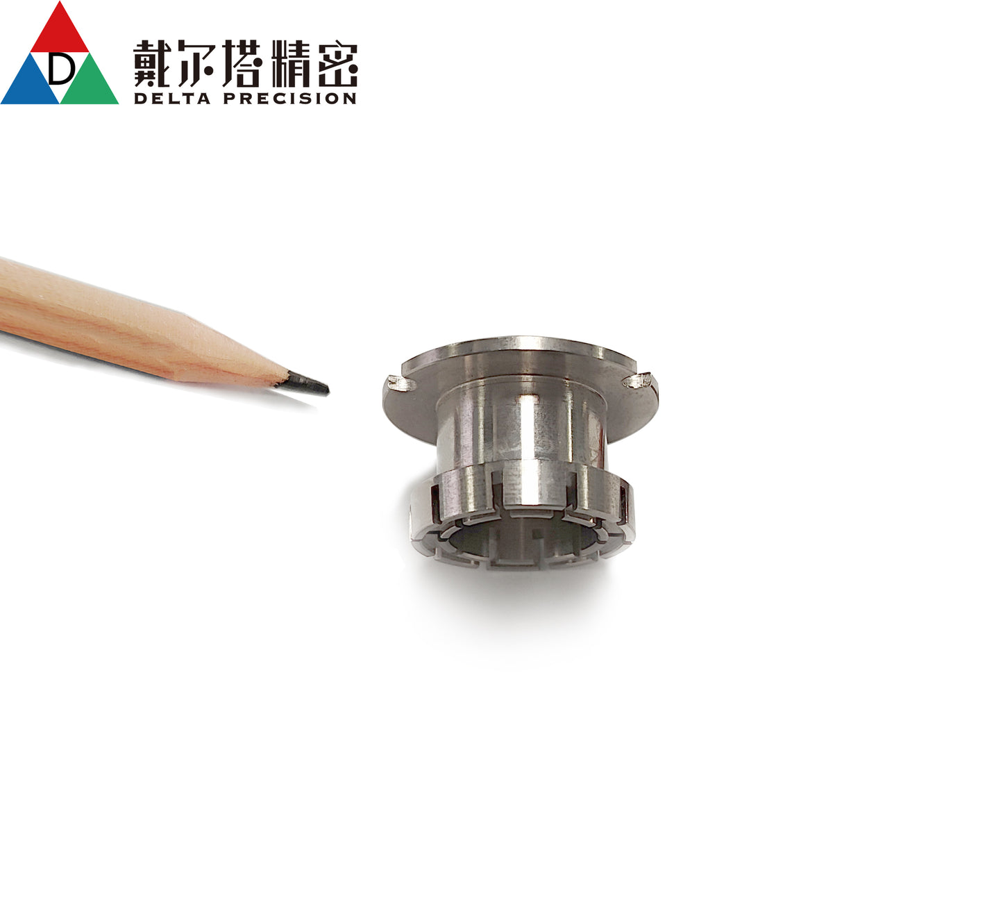 Customized CNC turn-milling machining steel small parts from Delta precision