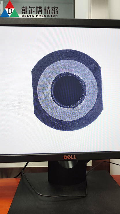 Customized CNC turn-milling machining steel small parts from Delta precision