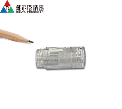 Custom medical precision injection molding platic parts from DELTA Precision