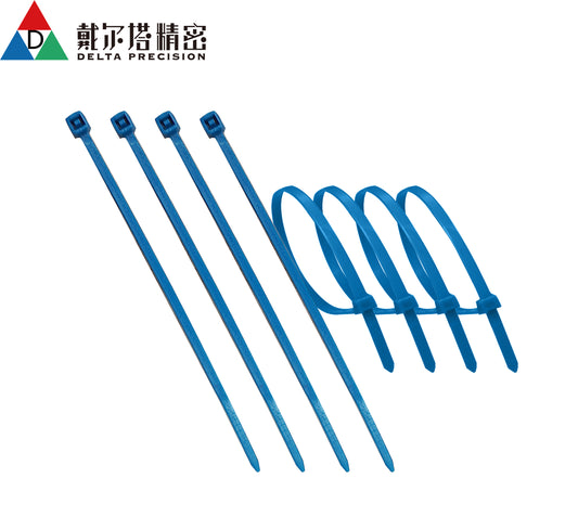 Delta High-Low Temp Tefzel Cable Tie  blue 12.2 inch (4.8 x 310mm) 200PKG/NEW