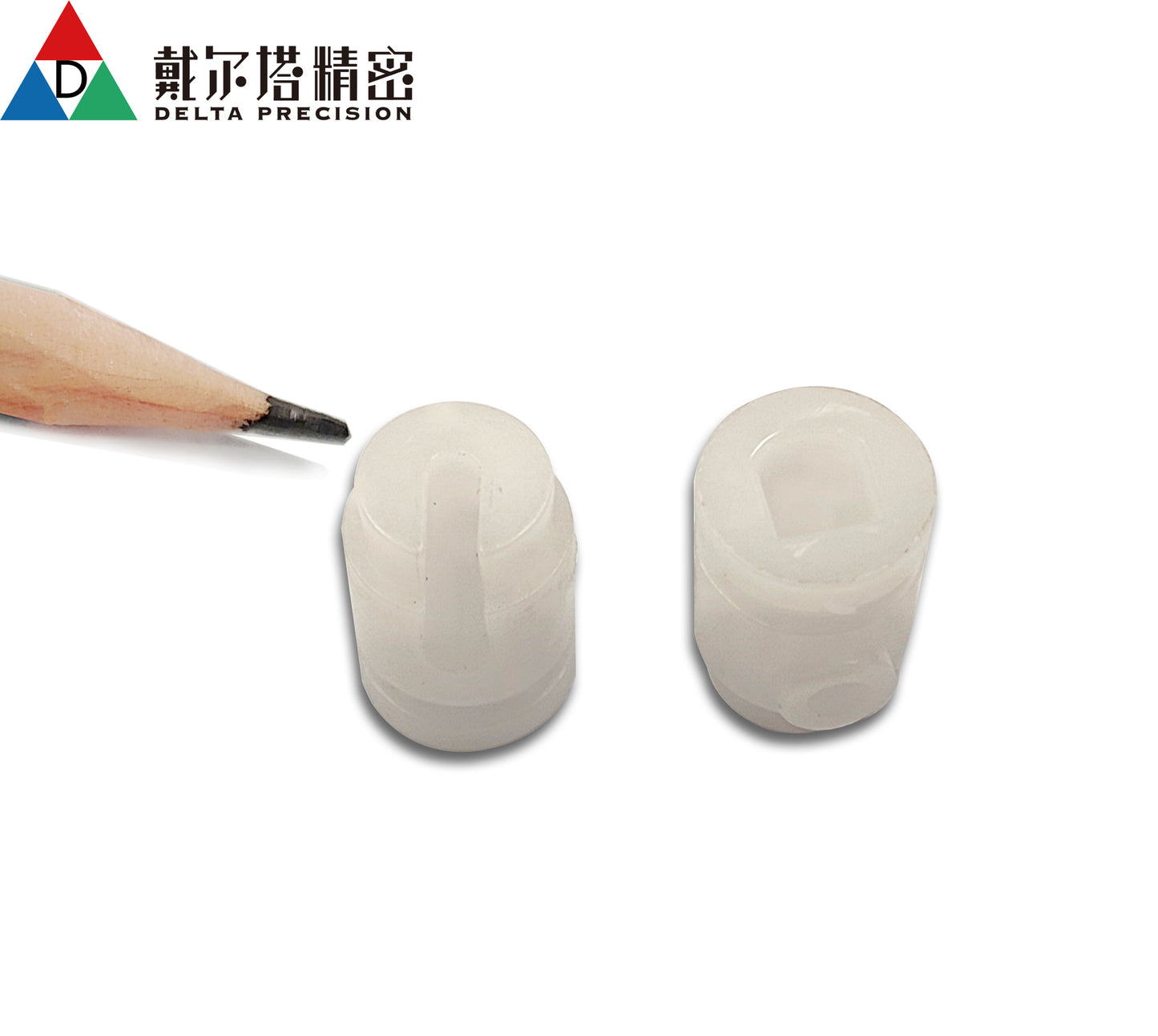 Custom medical precision injection molding platic parts from DELTA Precision