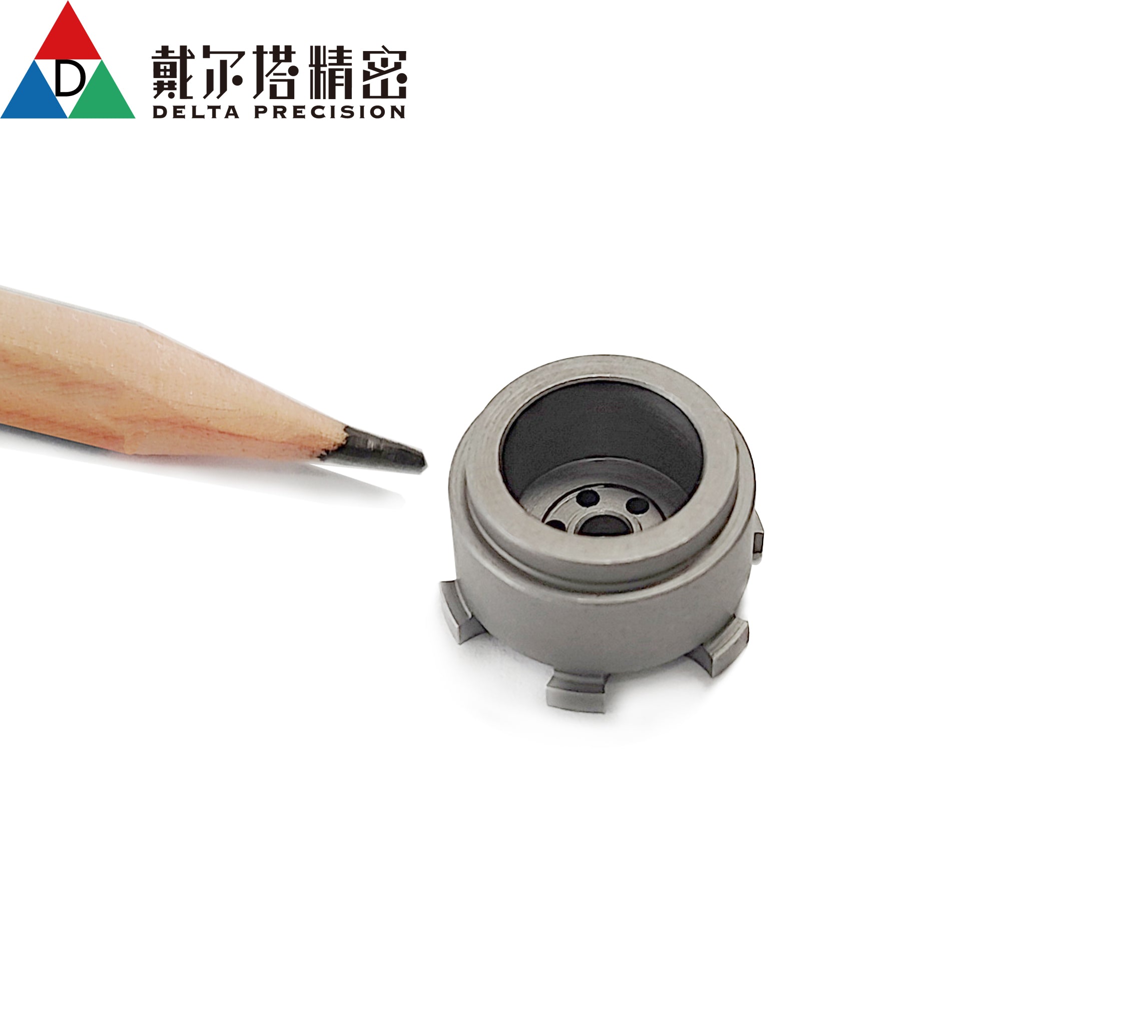Delta Precision Components Customized CNC turn-milling machining steel small parts from Delta Pre ...