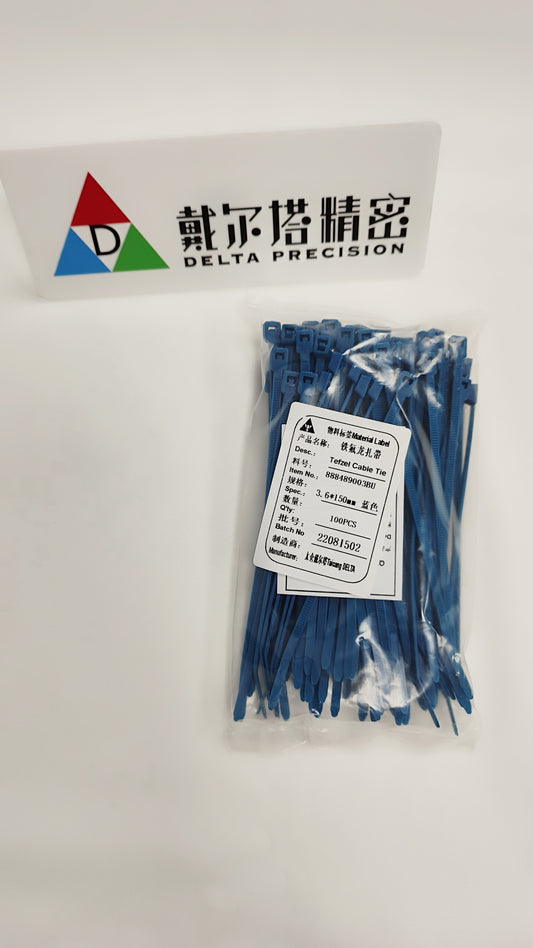 Delta High / Low Temp  Tefzel Cable Tie  ETFE 5.91 inch(3.6 x 200mm）200PKG/NEW
