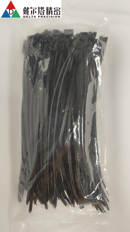 Delta High / Low Temp  Tefzel Cable Tie  ETFE 5.91 inch(3.6 x 200mm）200PKG/NEW