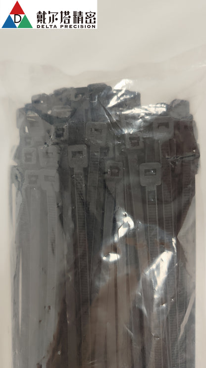 Delta High-Low Temp Tefzel Cable Tie  blue 12.2 inch (4.8 x 310mm) 200PKG/NEW