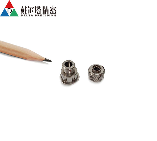 Customized CNC turn-milling high precision part from Delta precision