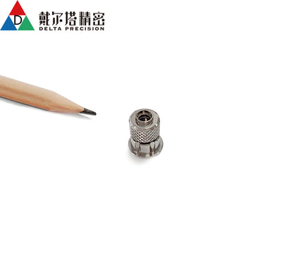 Customized CNC turn-milling high precision part from Delta precision