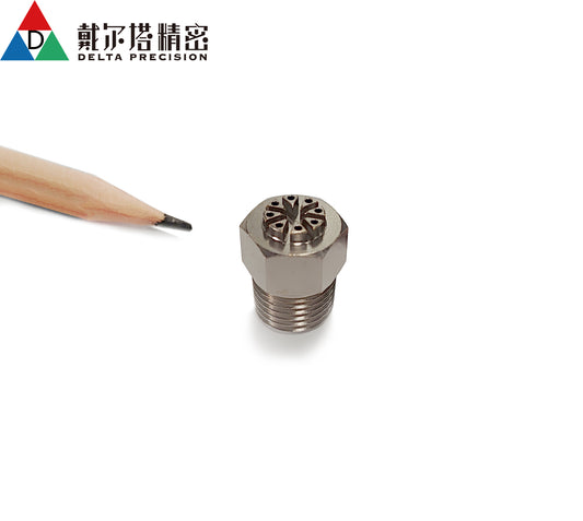 Customized core machining steel small parts from Delta precision