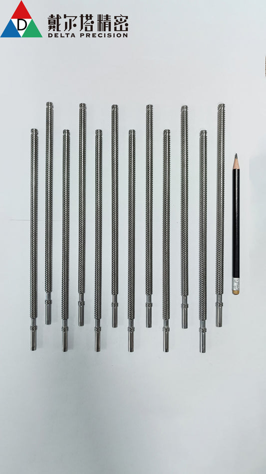 Customized CNC machining lead screw from Delta precision