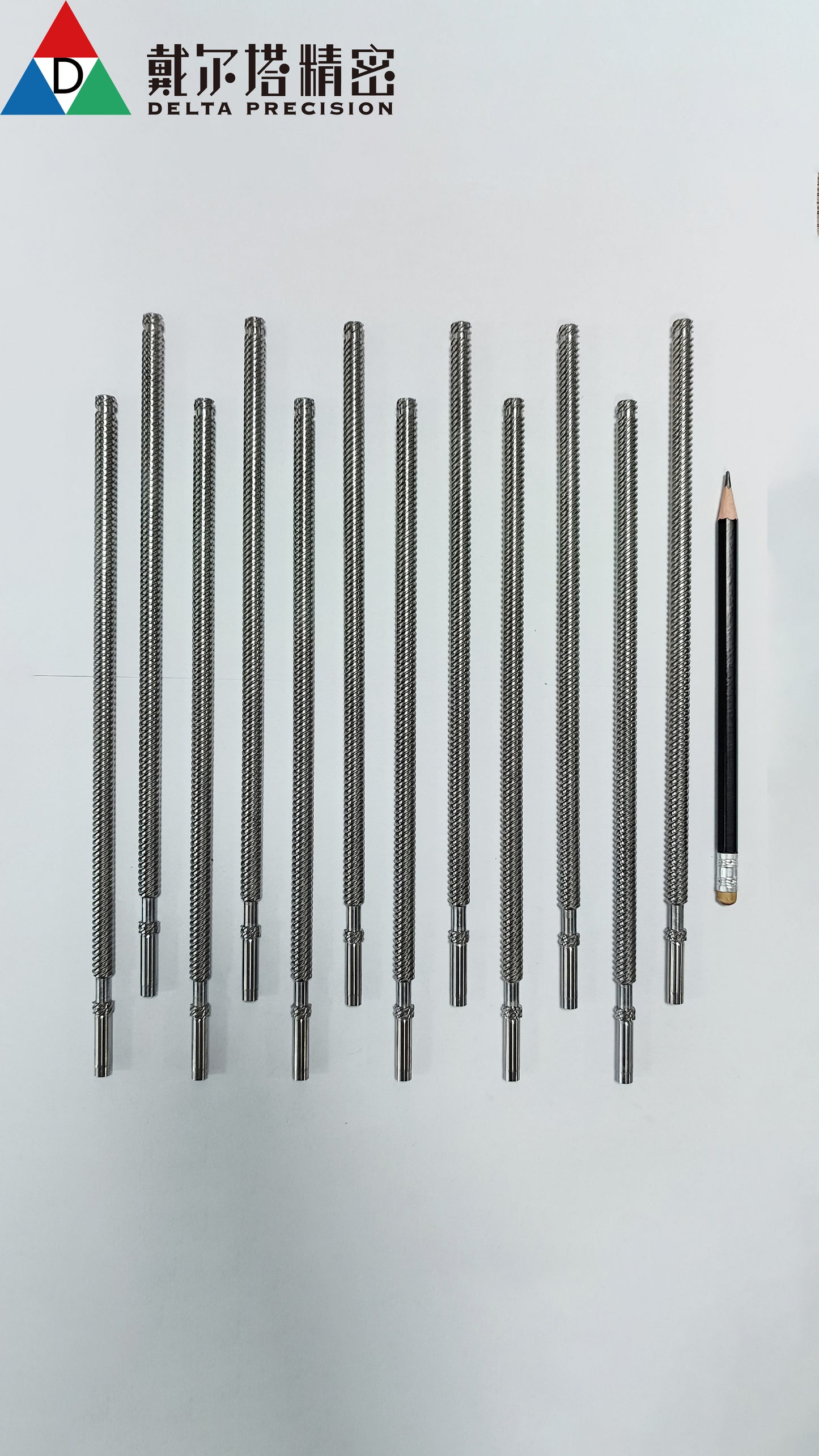 Customized CNC machining precision Lead screw from Delta precision
