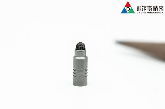 Customized CNC lathing machining steel small parts from Delta precision